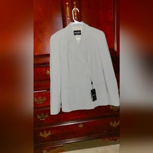 Giorgio Armani Double Breasted Long Sleeved Blazer